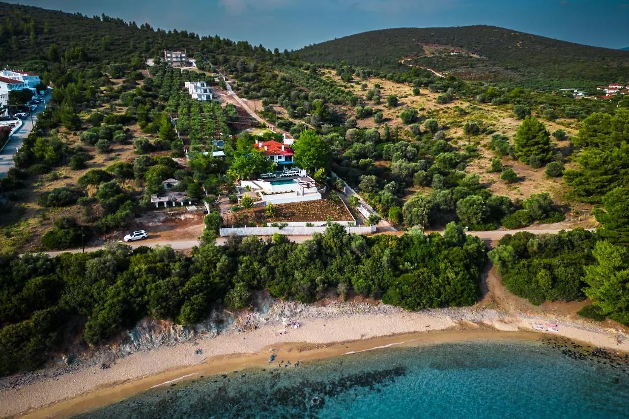 Vila Sea View Ranch By The Sea Vatopédhion Řecko